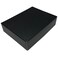 Lineco Museum Archival Storage Box, Drop Front, 9.75x12.75x3 in, Black
