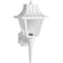 Progress Lighting Mansard Large Outdoor Wall Lantern Light, White
