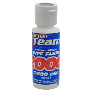 Team Associated Silicone Diff Fluid 2000cst, ASC5451