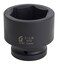 SUNEX TOOLS 572 1" Drive Standard 6 Point Impact Socket 2-1/4