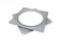 Shepherd Hardware 9548 6-Inch Square Lazy Susan Turntable, 500-lb Load Capacity
