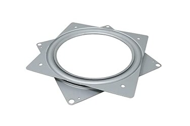 Shepherd Hardware 9548 6-Inch Square Lazy Susan Turntable, 500-lb Load Capacity