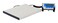 Brecknell LPS-15 Bench Portion Scale, 30lb Capacity, Dual Power, 15"x12" Platform, Mountable LCD Indicator, RS-232 Port