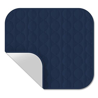RMS WashableReusable Incontinence Chair Pad Seat Protector ,Blue