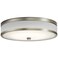 Kichler Pira 12" LED Flush Mount Light, Brushed Nickel