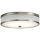 Kichler Pira 12" LED Flush Mount Light, Brushed Nickel