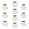 WLJH Blue T3 Neo Wedge LED Bulb for Dash Cluster and Climate Control Light