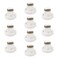 WLJH Blue T3 Neo Wedge LED Bulb for Dash Cluster and Climate Control Light