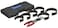 OTC 4838 Piston Ring Compressor Set, 6-Piece - for 2-7/8"- 4-3/8" Pistons