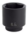 SUNEX TOOLS 264 1/2-Inch Drive 2-Inch Impact Socket