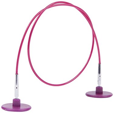 KnitPro 35 cm Interchangeable Cable, Purple