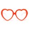 GloFX Diffraction GlassesRed Heart GlassesParty EDM Rave AccessoryVisual 3D Prism Geometric Rainbow Effects