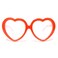 GloFX Diffraction GlassesRed Heart GlassesParty EDM Rave AccessoryVisual 3D Prism Geometric Rainbow Effects
