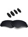 BLAZERBUCK Anti-salt Polarized Replacement Lenses for Oakley Flak Draft OO9364 - Black