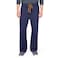 Medline PerforMAX Unisex Reversible Front-Drawstring Scrub Pants, Navy, Size Small, Regular Inseam