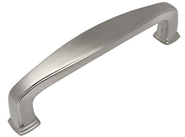 Cosmas 25 Pack 4390SN Satin Nickel Modern Pull 3-1/2 Inch Hole Centers