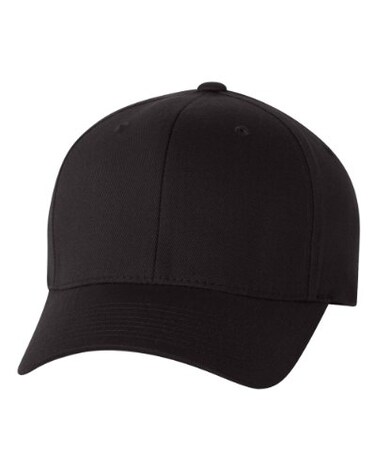 Flexfit Wooly 6-Panel Cap ,6277Black, S-M
