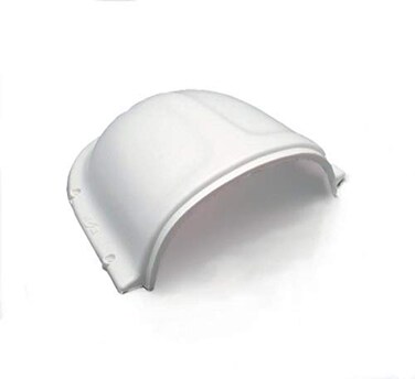 Marinco N10874 3' Clam Shell Vent, White, Large