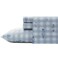 Eddie Bauer - Queen Sheets, Cotton Percale Bedding Set, CrispCool Home Decor ,Methow Plaid Blue, Queen