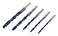 Amtech F1735 Hex Shank Wood Drill Bit Set, 5-Piece