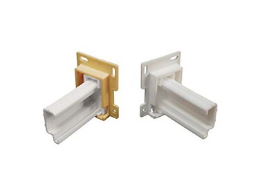 RV Designer H307 - Question-Mark Shape Drawer Slide Sockets, 1 Pair