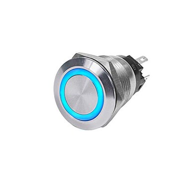 Blue Sea Systems 4160 Switch Button 10A OFF-ON BLUE