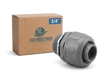 KDD INDUSTRIES Liquid Tight Connector 3/4inches 30 Pack