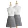 DII Everyday Basic Kitchen Collection, Plus Size Apron, Gray