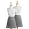 DII Everyday Basic Kitchen Collection, Plus Size Apron, Gray