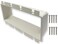 iMBAPrice BE4-1 4-Gang Electrical Box Extender, White, 1-Pack