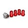 White Knight 40400SRDT Red Wheel Lock, 4 Pack, 1/2"-20 Thread