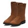 Justin Conductor 10" Men's Pull-On Work Boots, Hazel - 12EE