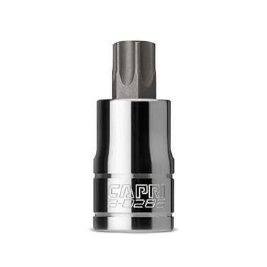 Capri Tools 3-0268 T60 Star Bit Socket, 1/2-Inch Drive