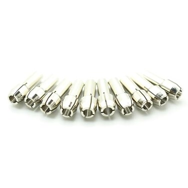 TEMO 10p Durable 1/8" Collet Bit480 for Dremel and Other Rotary Tool