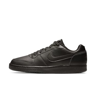 NIKE Men's Nike Ebernon Low Athletic Shoe, black/black, 7.5 Regular US