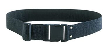 Custom Leathercraft CLC 3505 ToolWorks Web Work Belt, 2" Wide, Large , Black