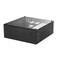 Goodisory A01 Aluminum Mini-ITX HTPC Desktop Computer Chassis ,Black Tempered Glass