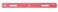 Westcott Plastic Ruler, 12 Inches/30 Centimeters, Red ,16016
