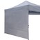 ABCCANOPY Instant Canopy SunWall 10x10 FT No Frame or Top, Gray