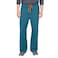 Medline PerforMAX Unisex Reversible Front-Drawstring Scrub Pants, Caribbean Blue, Size Small, Regular Inseam