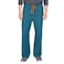 Medline PerforMAX Unisex Reversible Front-Drawstring Scrub Pants, Caribbean Blue, Size Small, Regular Inseam