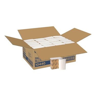 Georgia-Pacific Pacific Blue Select Door Tissue Dispenser Refill by GP PRO ,, 8,000 sheets per case, White, 40 Cartons