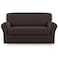 Easy-Going 2 Pieces Stretch Loveseat Couch Sofa Slipcover Washable