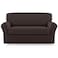 Easy-Going 2 Pieces Stretch Loveseat Couch Sofa Slipcover Washable