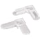 Prime-Line PL 7729 Screen Frame Corner, 5/16 In. X 3/4 In., White Plastic ,4 Pack