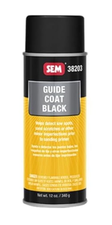 SEM 38203 Black Guide Coat - 12 oz.