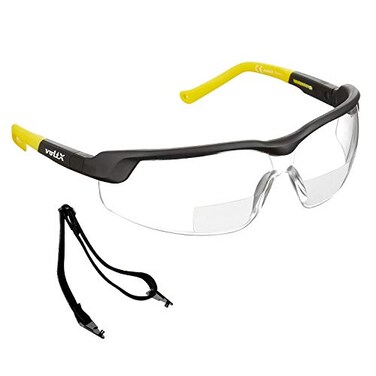 voltX GT ADJUSTABLE Clear Bifocal Reading Safety Glasses1.5 Dioptre