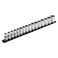 ARES 70086 1/2-In Black Socket Rail