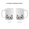 MUGBREW White Silver Point Ragdoll Cat Ceramic Coffee Mug Tea Cup, 11 OZ