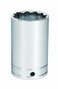 Williams 32817-TH 1/2 Drive Deep 12-Point Socket, 17mm